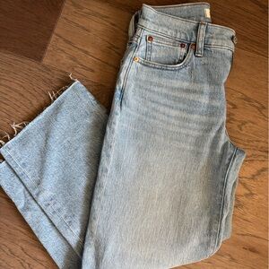 Madewell The perfect vintage wide-leg crop jean